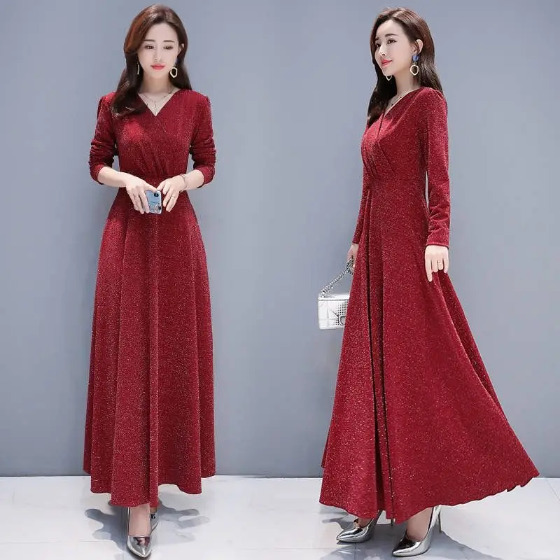 Нарядное яркое шелковое вечернее Вечерние платья размера плюс 5XL 6XL элегантная