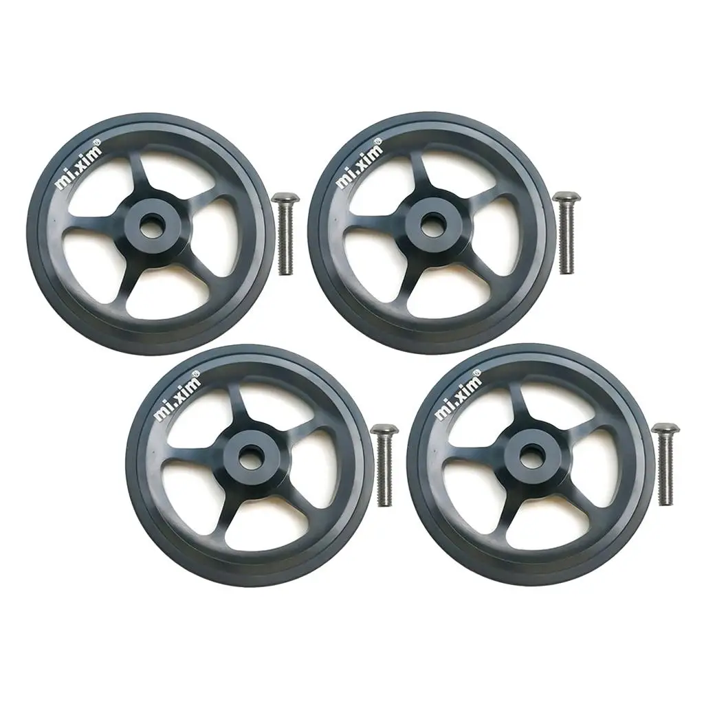 

4pcs Solid Folding Wheel Transporting EZ Wheels for