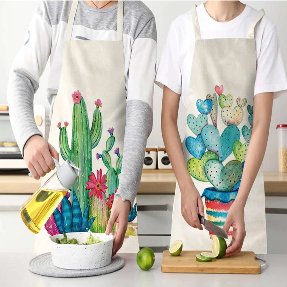 Фартук для кухни с растениями FYMX креативная фотография в горшке С КАКТУСОМ