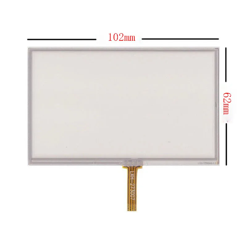 

4.3 Inch Resistive Touch screen Panel Glass For HSD043I9W1-A00 102*62mm