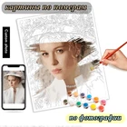 Раскраска по номерам GATYZTORY, индивидуальная картина по индивидуальному заказу сделай сам, акриловая Раскраска по номерам в подарок