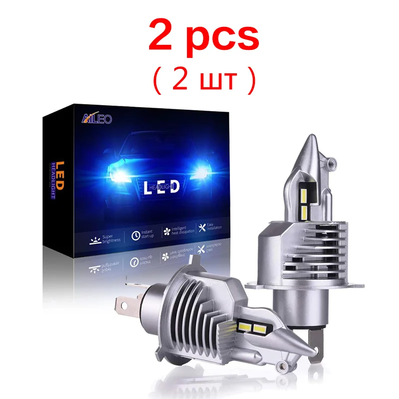 

Fighter H4 Led 9003 HB2 Car Headlight Bulb 72W 12V 24V 6000K 4300K 3000K Super Led H4 auto lamp CSP Chip Car Light 16000LM