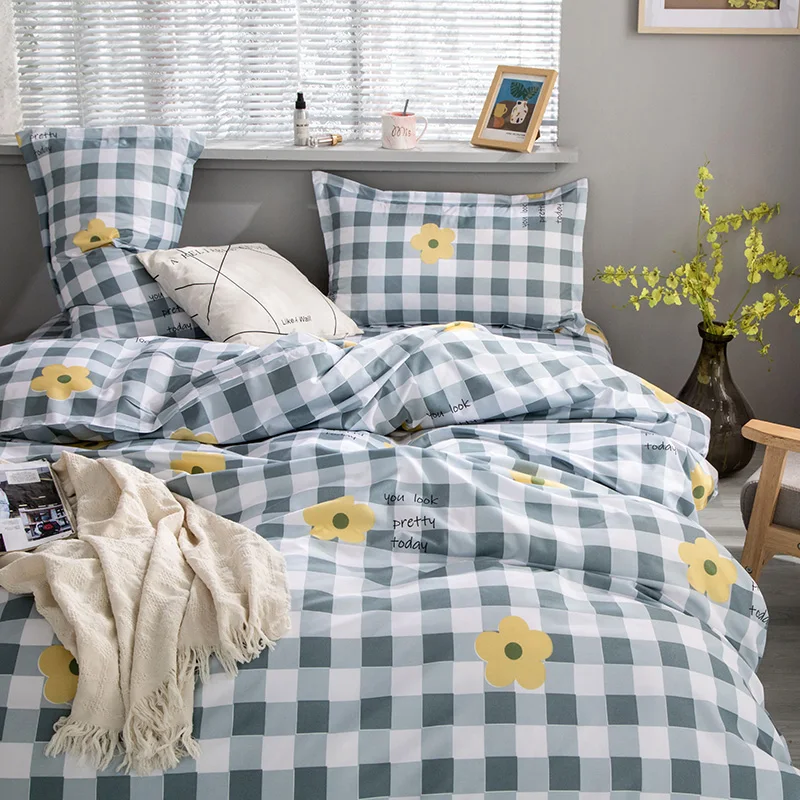 

CHICIEVE 1 Popular Stripes Blue Twin King Queen Full Size Bedding Sets Pillowcase Quilt Cover Printing Fashion Cheapest