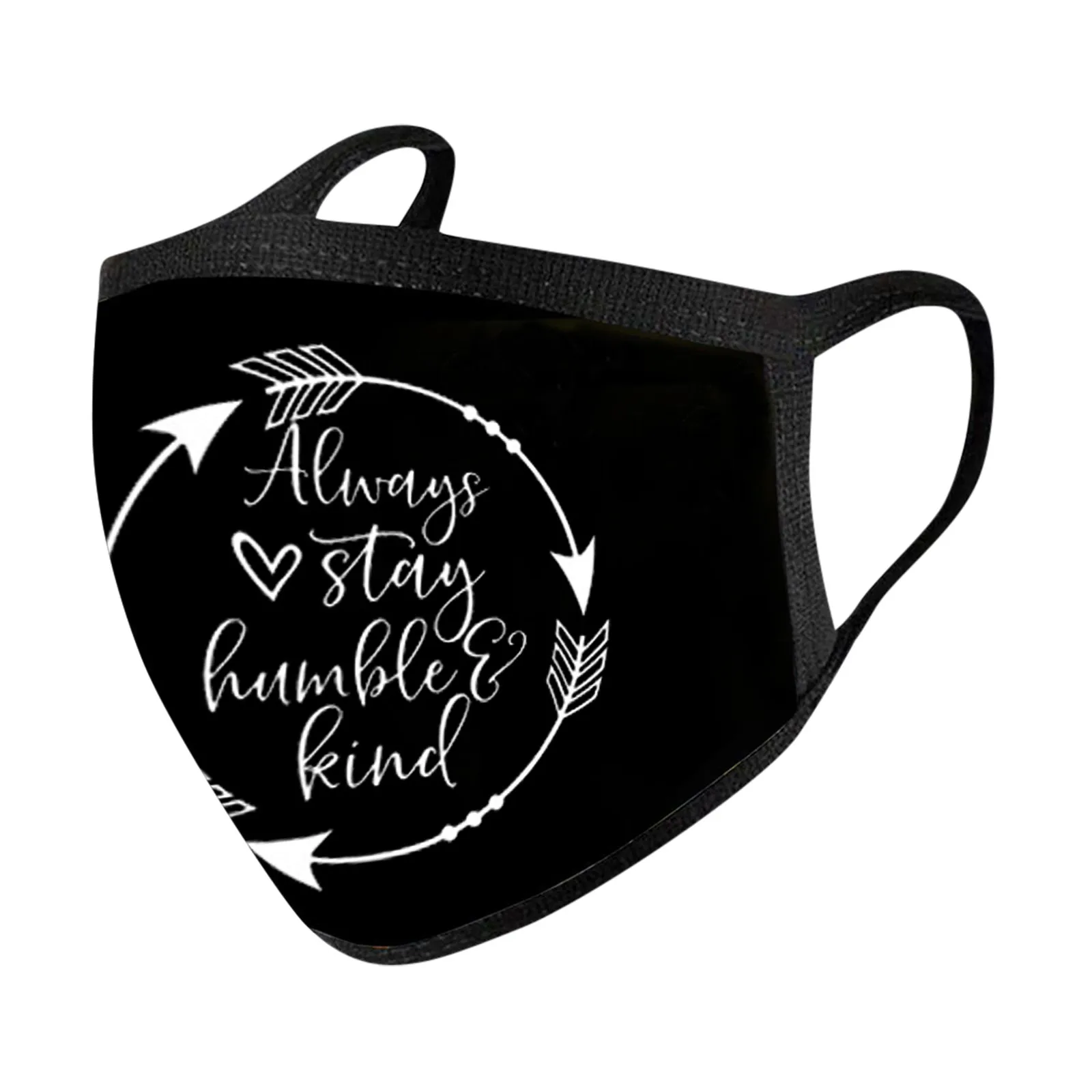 

1pc Letter Print Mouth Mask Women Reusable Mouth Mask Washable Mascarillas Breathable Face Shield Masque Men Facial Mask d5