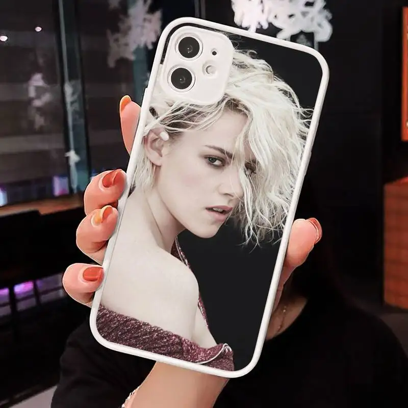 

TV show Twilight Kristen Stewart Phone Case Matte Transparent for iPhone 7 8 11 12 s mini pro X XS XR MAX Plus cover funda