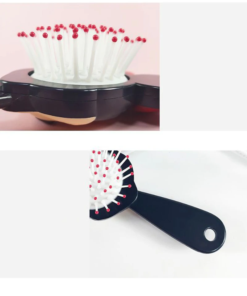 Расческа для волос с изображением Микки и Минни Диснея детская массаж на