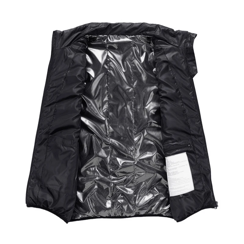 Мужской жилет с электрическим подогревом защитой от воды usb сохраняет тепло