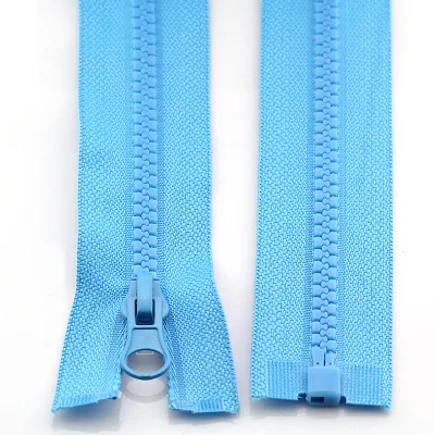 sky blue 5 шт. Meetee 5#70 см 90 см резиновая молния открытый конец молния для палатки куртка пальто портной одежды сумки домашний текстиль Швейные изделия - Цвет: sky blue