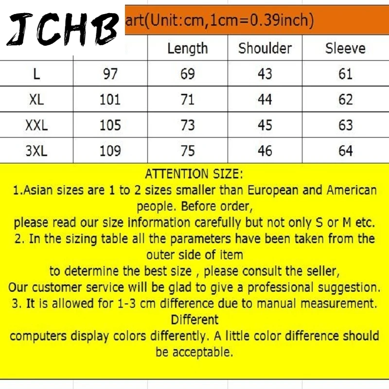 

2021 JCHB New Men's 100% Wool Coat Double-sided Wool Jacket Casual Blazer Mens Overcoat Korean Coats D-20-1617 KJ3017