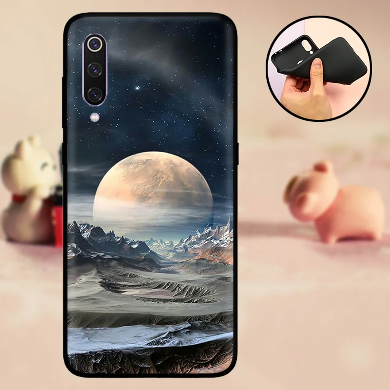 Z7BYL Силиконовый чехол mi 9 SE, задняя крышка для телефона mi 9, чехол s, мягкий чехол из ТПУ для Xiao mi 9 mi 9SE, Матовый Бампер для телефонов mi 8 Lite - Цвет: Z7BYL