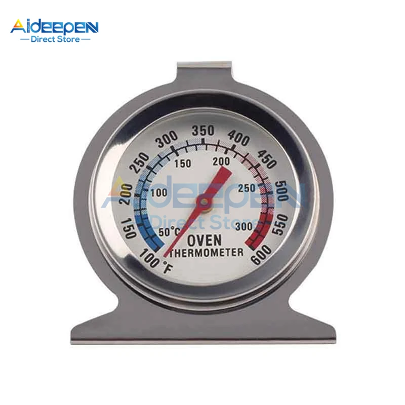 

Нержавеющая сталь Еда мясо подставка для термометра на циферблат термометр для духовки Кухня для выпечки 0-300 градусов