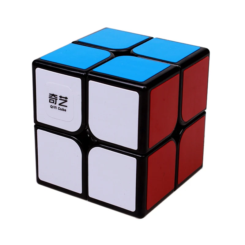 Droxma Qiyi Qidi 2x2 стикер волшебный куб 2x2x 2 цвета скоростной Подарочная головоломка для