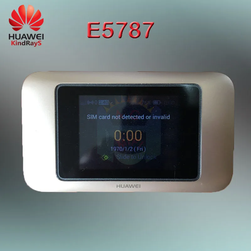 Мобильный Wi Fi Hotspot Huawei E5787 E5787s 33a LTE Cat6 300 Мбит/с сенсорный дисплей со слотом для sim