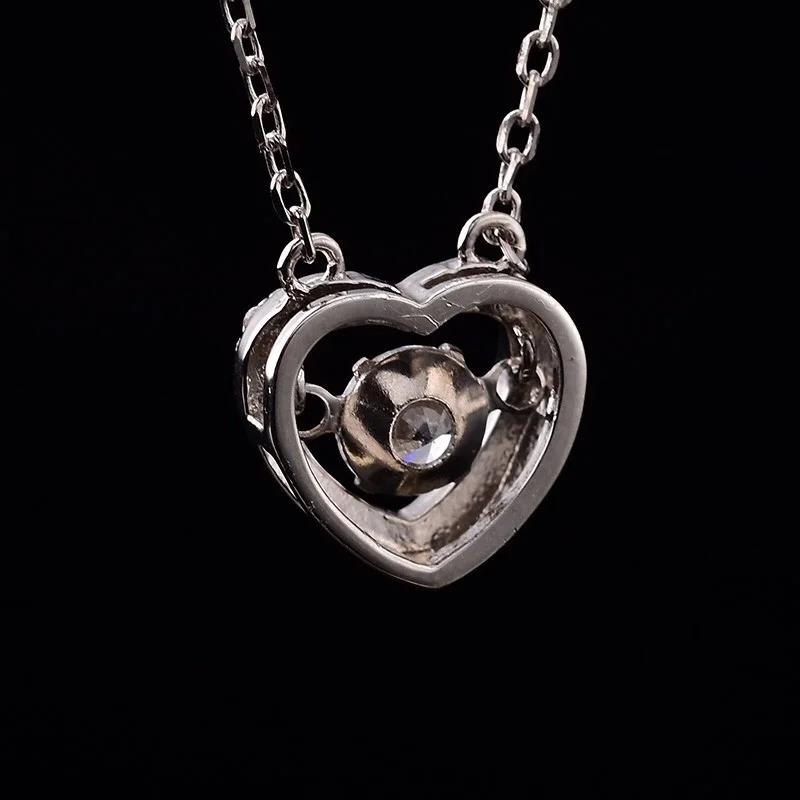 

Круглые Подвески из серебра S925 пробы 0.50ct D VVS, Kkmall