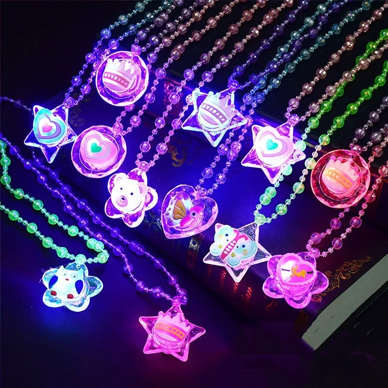 Светодиодный мультяшный светящийся кольцевой светильник палец волшебная