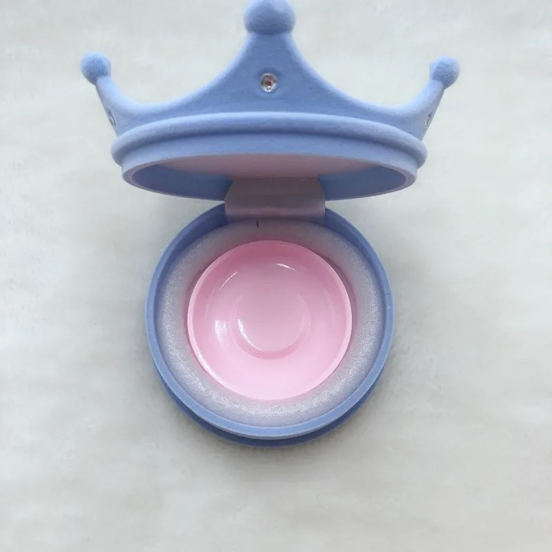 2020 новая коробка в форме короны для упаковки норковых ресниц Индивидуальная