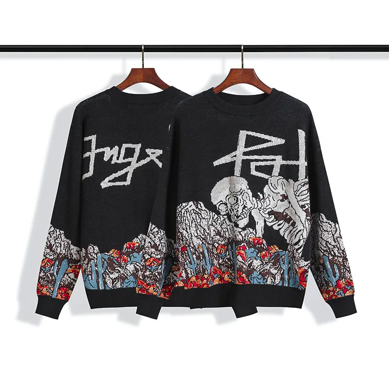 

Meichao palm sweater PA angels angel brokenhead bear cub national style skull Pullover