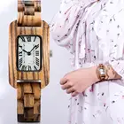 Zegarek damski Для женщин часы деревянные BOBOBIRD Лидирующий бренд кварцевые наручные часы роскошные женские часы 2 Цвета