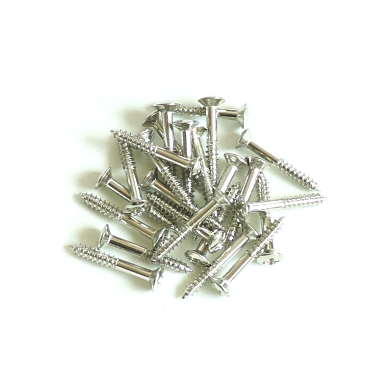 Распродажа бесплатная доставка 50 шт./упак. Винты для гитары хромированная гитара