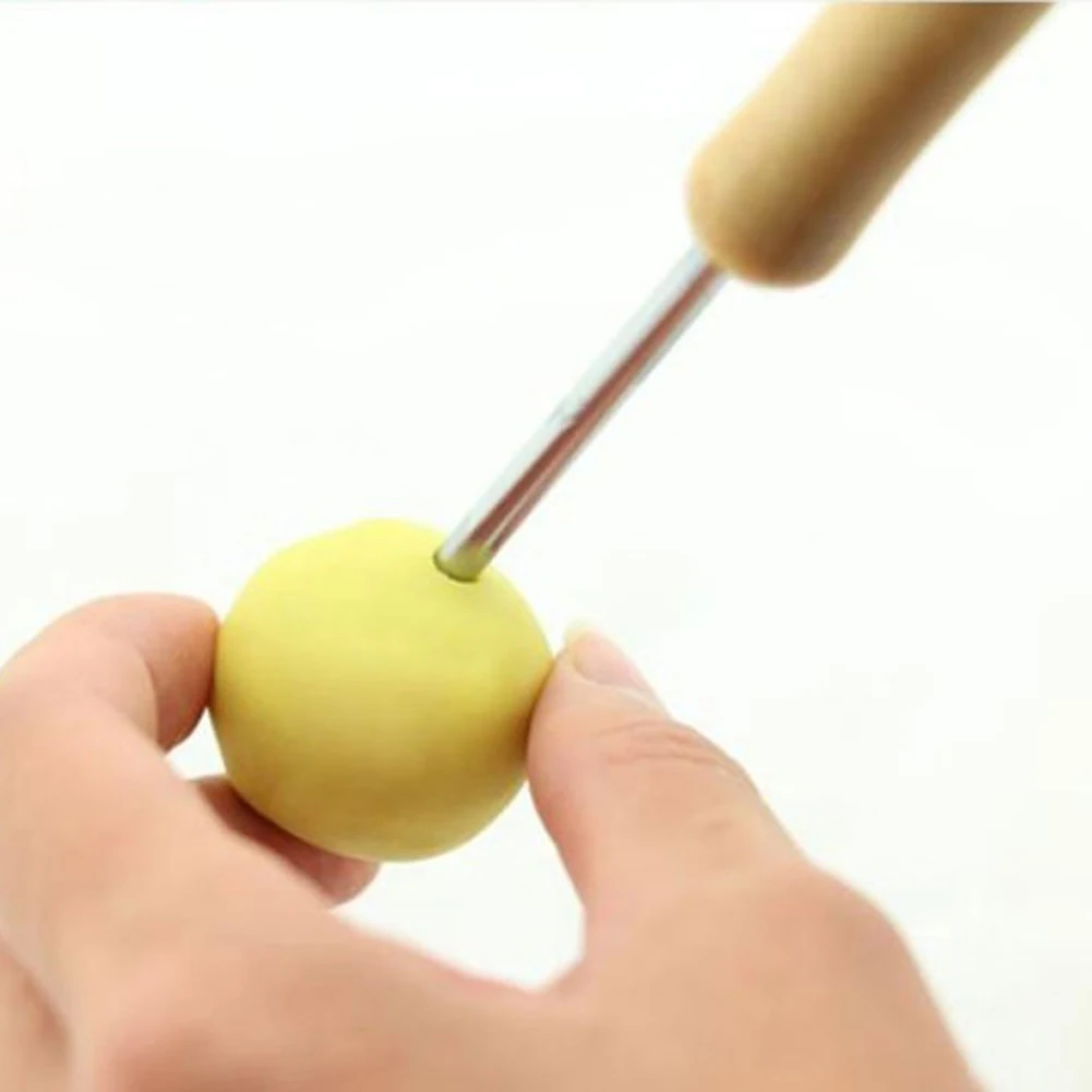 Набор для лепки из глины 4 шт. сглаживания воска резьбы по керамике инструменты