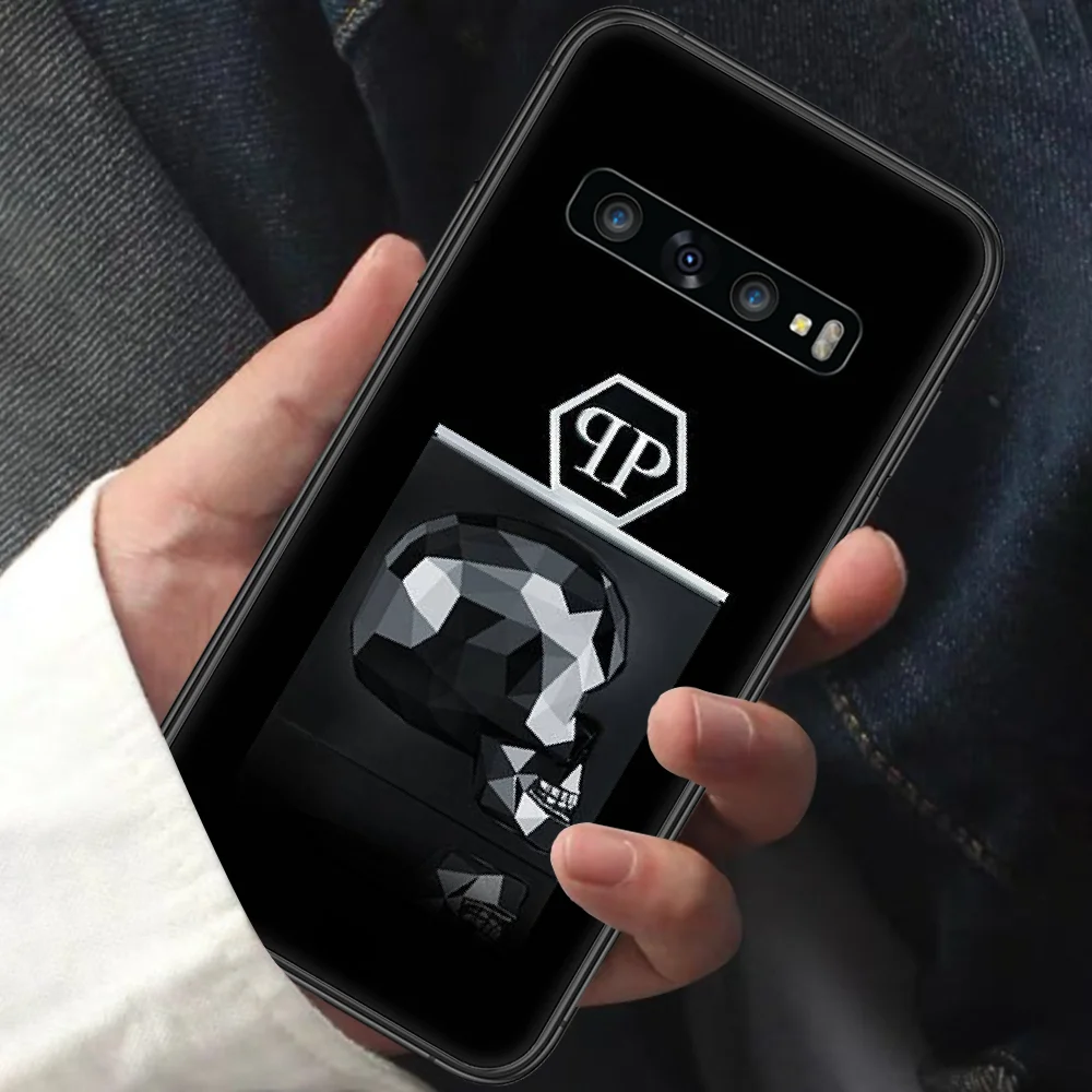 

Luxury Brand qp Philipp Phone Case for Samsung Galaxy Note S 6 7 8 9 10 E 20 Ultra Edge Plus black Back Pretty Hoesjes Luxury