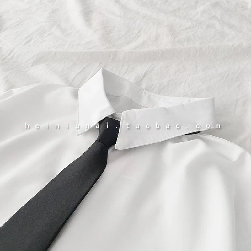 Женский JK Униформа галстук женские аксессуары для рубашек трендовые