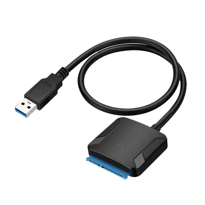 

Кабель-переходник с USB 3,0 на Sata, адаптер 22Pin SataIII на USB3,0 для 2,5 дюймового 3,5 дюймового Sata HDD SSD
