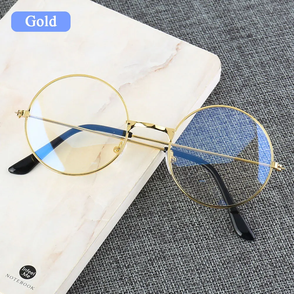 Gold Винтажные Солнцезащитные очки, очки для рыбалки, защита от радиации, прозрачная оправа из поликарбоната, ювелирные изделия, пляжные очки против радиации - Цвет оправы: Gold