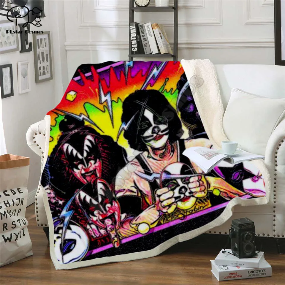 Классический поцелуй шерпа 3D Печатный одеяло на кровать домашний текстиль Dreamlike