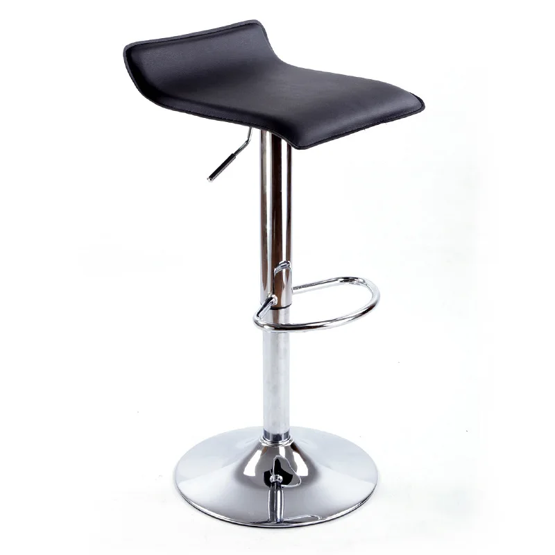 Новые Регулируемые поворотные барные стулья из синтетической кожи, пневматические сверхмощные барные стулья HWC от AliExpress WW