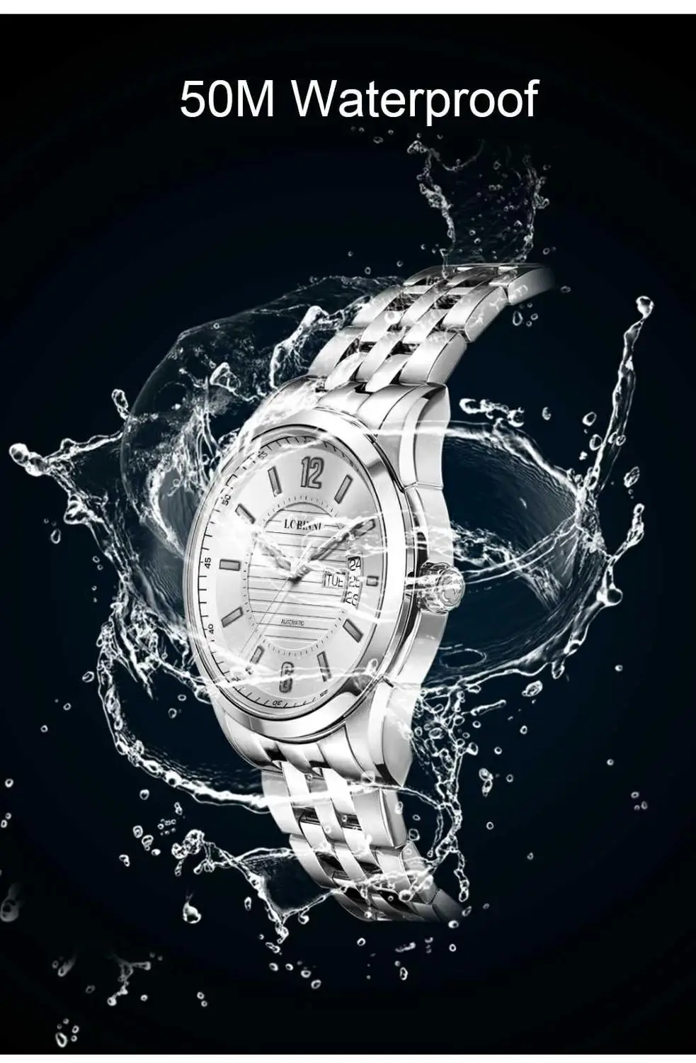 Швейцарский роскошный бренд мужские наручные часы для Rolexable MIYOTA Move Men t