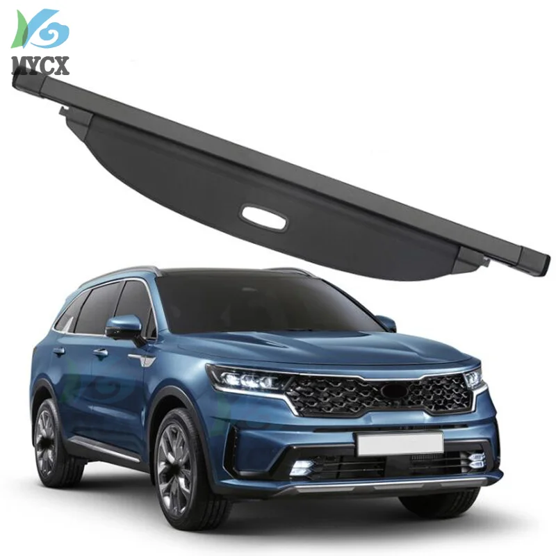 

Car Rear Trunk Cargo Cover Liner Security Shield Shade For Kia Sorento 2020 2021