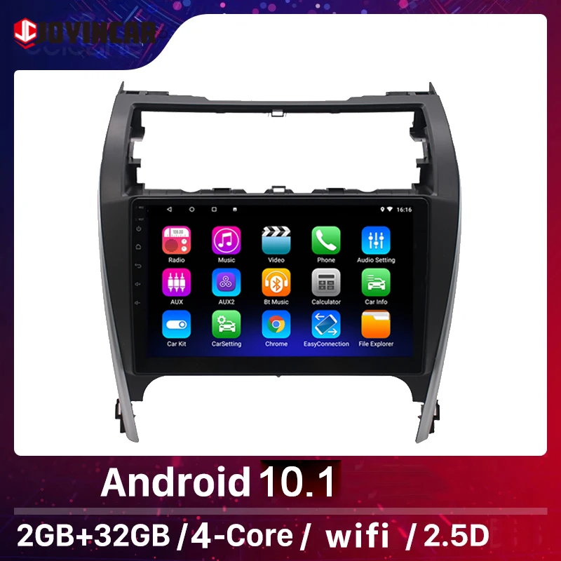 

JOYINCAR 2din 2.5D Android 10.1 CAR DVD Radio Multimedia Player For Toyota Camry 2012 2013 2014 2015 2016 2017 Navigation GPS