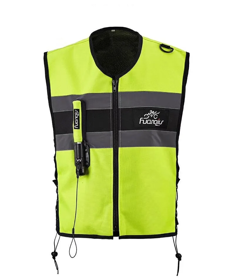 Мотоциклетный воздушный жилет на молнии профессиональная - Цена: 6 313,63 руб.