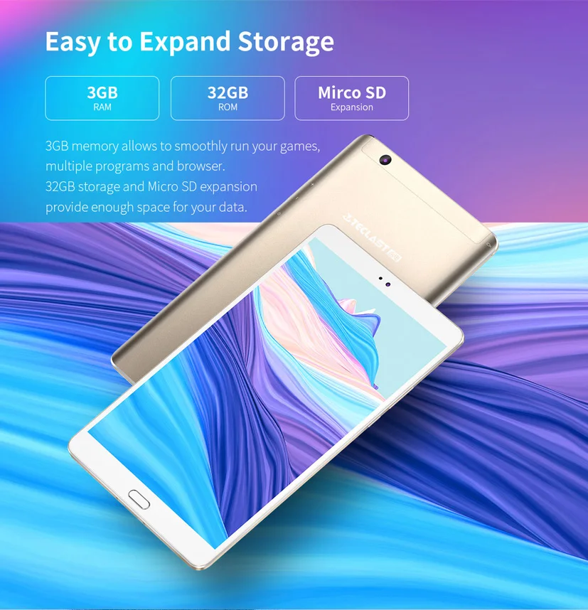 Планшет Teclast M8 на Android, нетбук, 3 Гб ОЗУ, 32 Гб ПЗУ, 8,4 дюймов, 2560x1600, четырехъядерный планшет, двойной Wifi, gps, двойная камера
