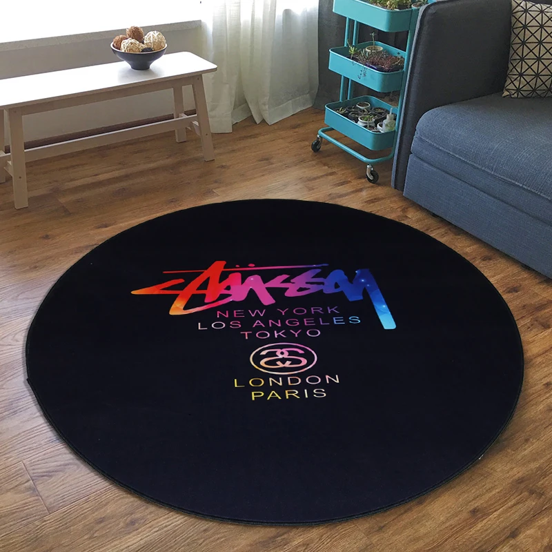 Известный название города черный круглый ковер мягкие ковры для гостиной