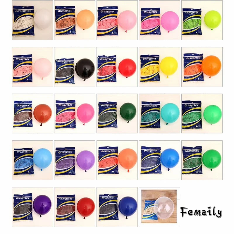 100 шт./10 дюймов 2 3 г матовый латексный шар украшения для дня рождения и свадьбы