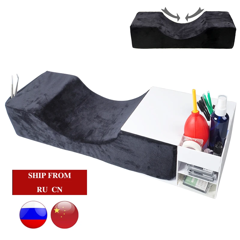 Профессиональная подушка для наращивания ресниц мягкие прививаемые ресницы