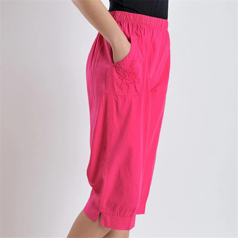 Женские летние тонкие дышащие брюки дамские сапоги ботфорты Размеры d свободные