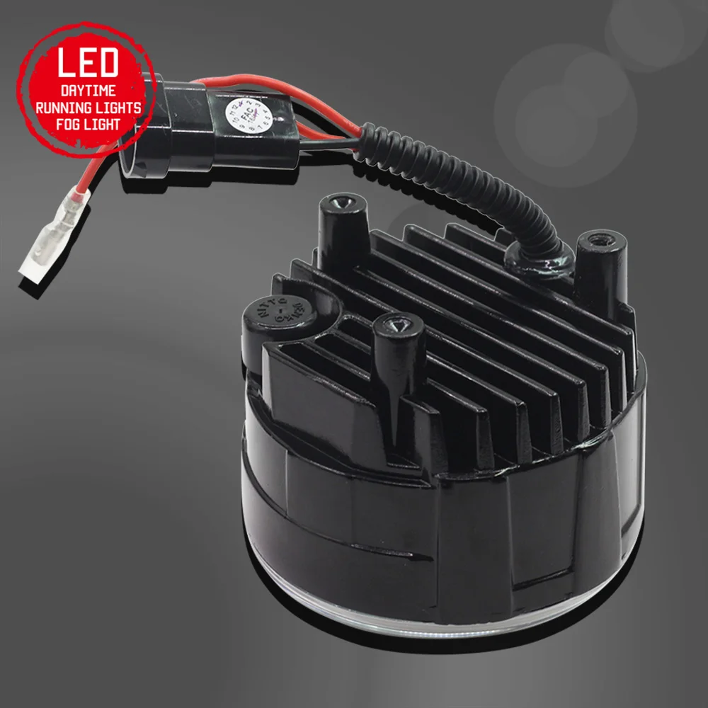 Buildreamen2 2 X светодиодный автомобильный передний противотуманный светильник