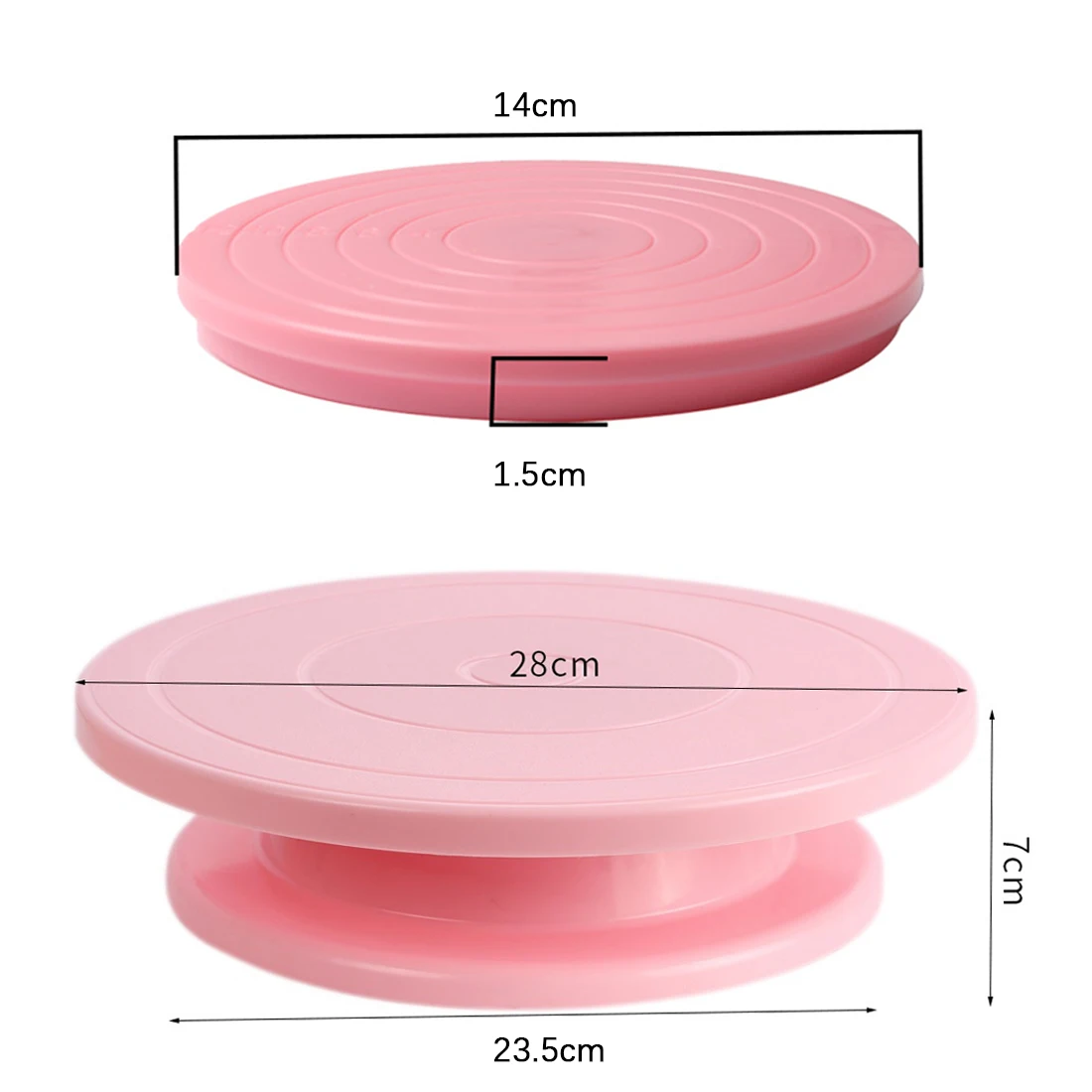 

DIY Cake Plate Rotating Round Cake Turntable Baking Silicone Mold Cake Decorating Tools Rotary Table Pastry Supplies Cake Stand