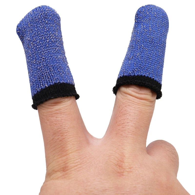 1 пара дышащая мобильный напальчник Пресс триггер игровой контроллер с защитой