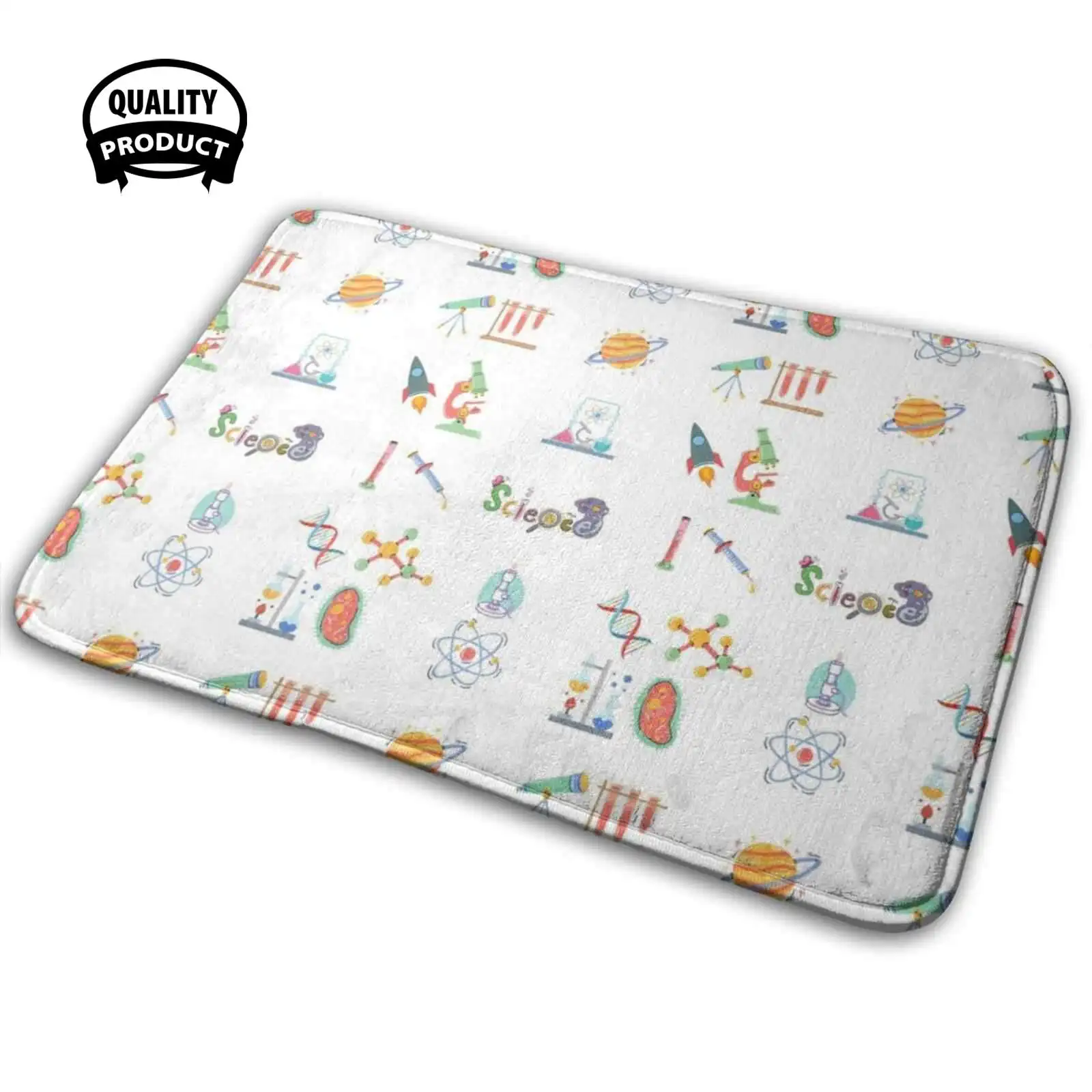 3D домашние товары наука Is Fun коврик ковер подушка научная ракета ДНК горелка
