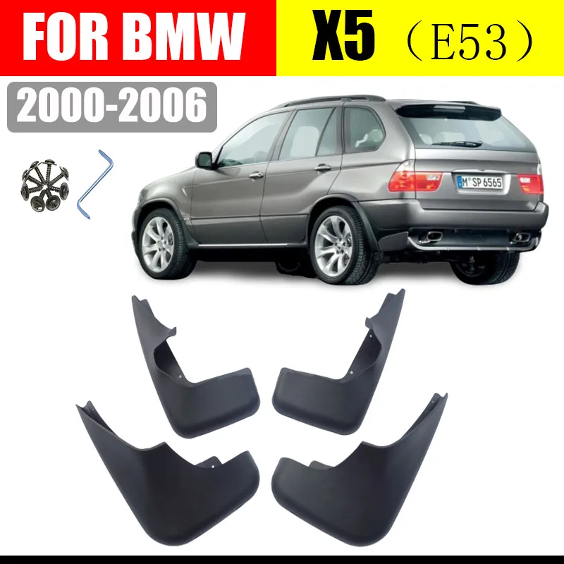 Брызговики для BMW X5 E53 брызговики автомобильные аксессуары 2000-2006 4 шт. | Автомобили