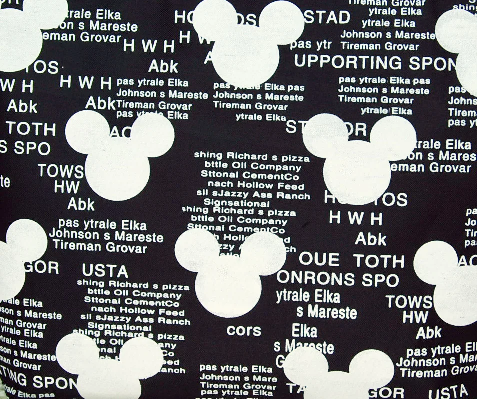 Женская сумка на плечо с мультипликационным принтом Микки Маус|Плюшевые рюкзаки|