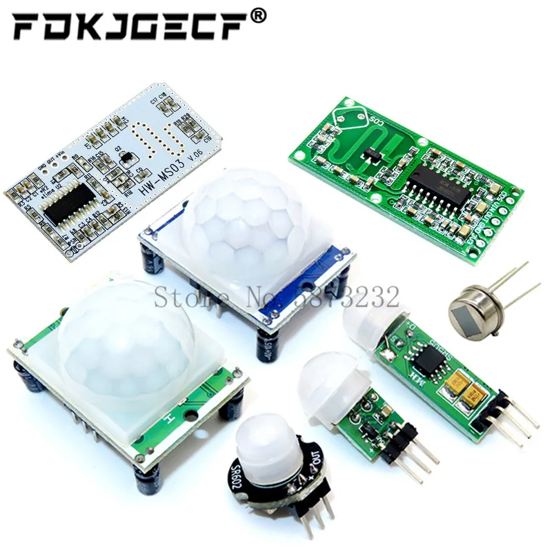 HC SR501 SR505 AM312 SR602 RCWL 0516 Отрегулируйте пироэлектрический инфракрасный Мини PIR модуль
