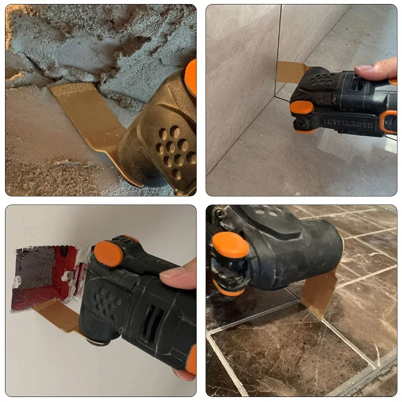 Универсальная осциллирующая алмазная пила быстросъемный инструмент для резки