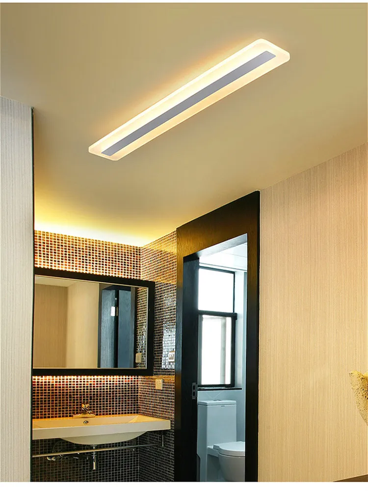 Современный светодиодный потолочный светильник с белой матрицей комнатное