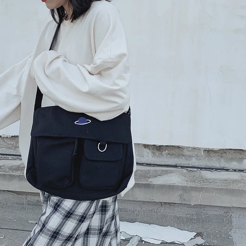 Сумки через плечо для женщин новинка 2019 модные женские повседневные школьные