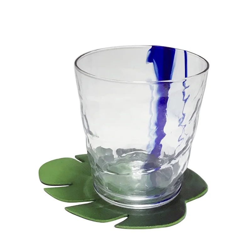 Черепаха салфетка под тарелку с лиственным рисунком Рождественский орнамент